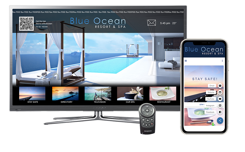 DIRECTSTREAMS IPTV WEBAPP MOBILE Hotel Guest Experience