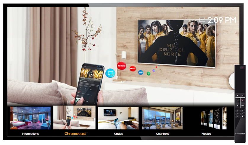 DIRECTSTREAMS IPTV Chromecast