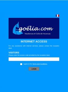 internet services - portal wifi