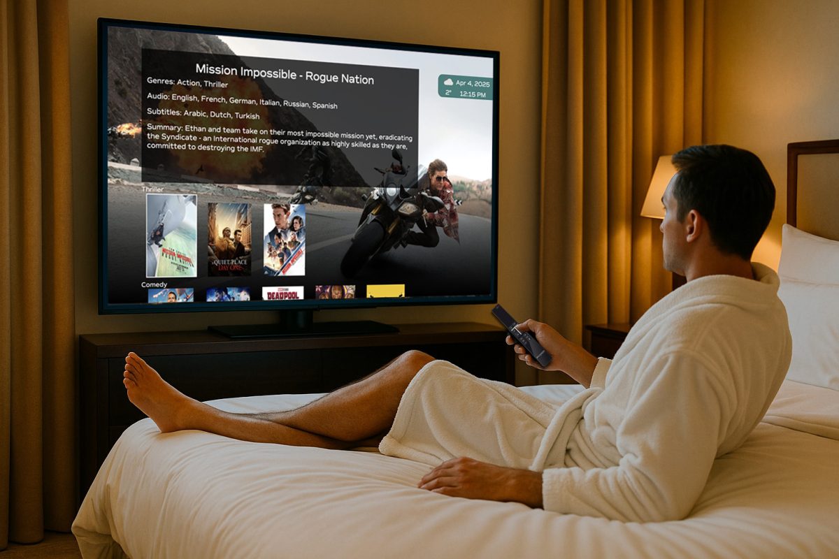 The significance of VOD services in the hospitality industry